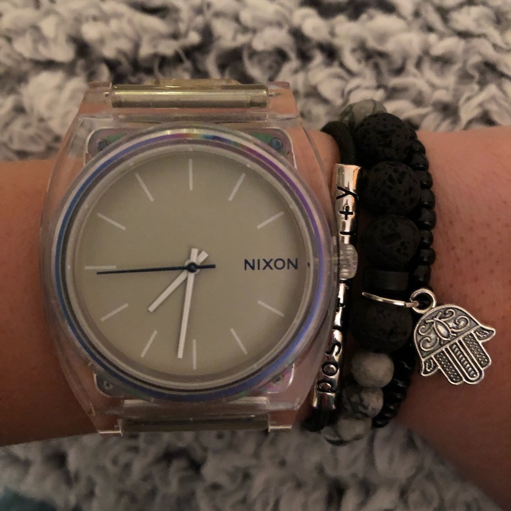 Nixon “Time Teller P Translucent” watch